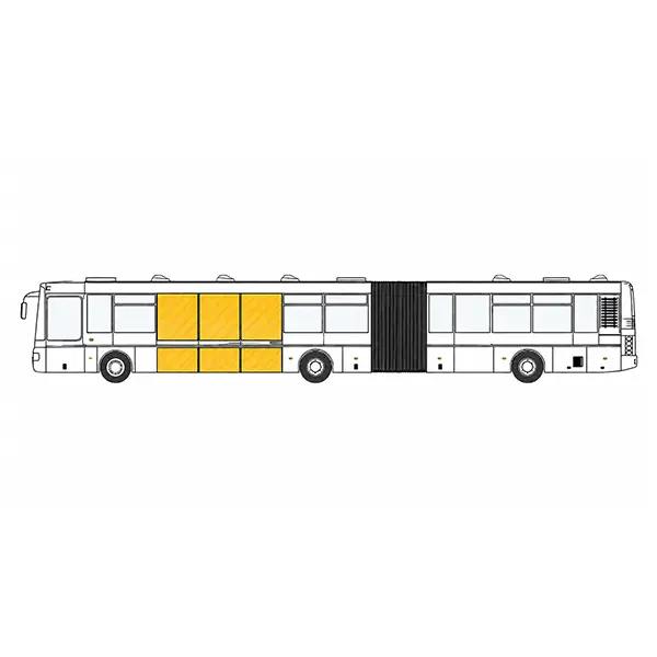 Reklamná plocha Busboard XXL na autobuse